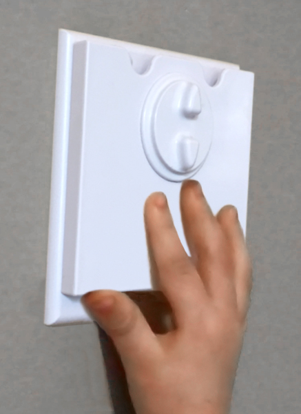 Value Pack: 3 HomeStar Safety Light Switch Guards - White